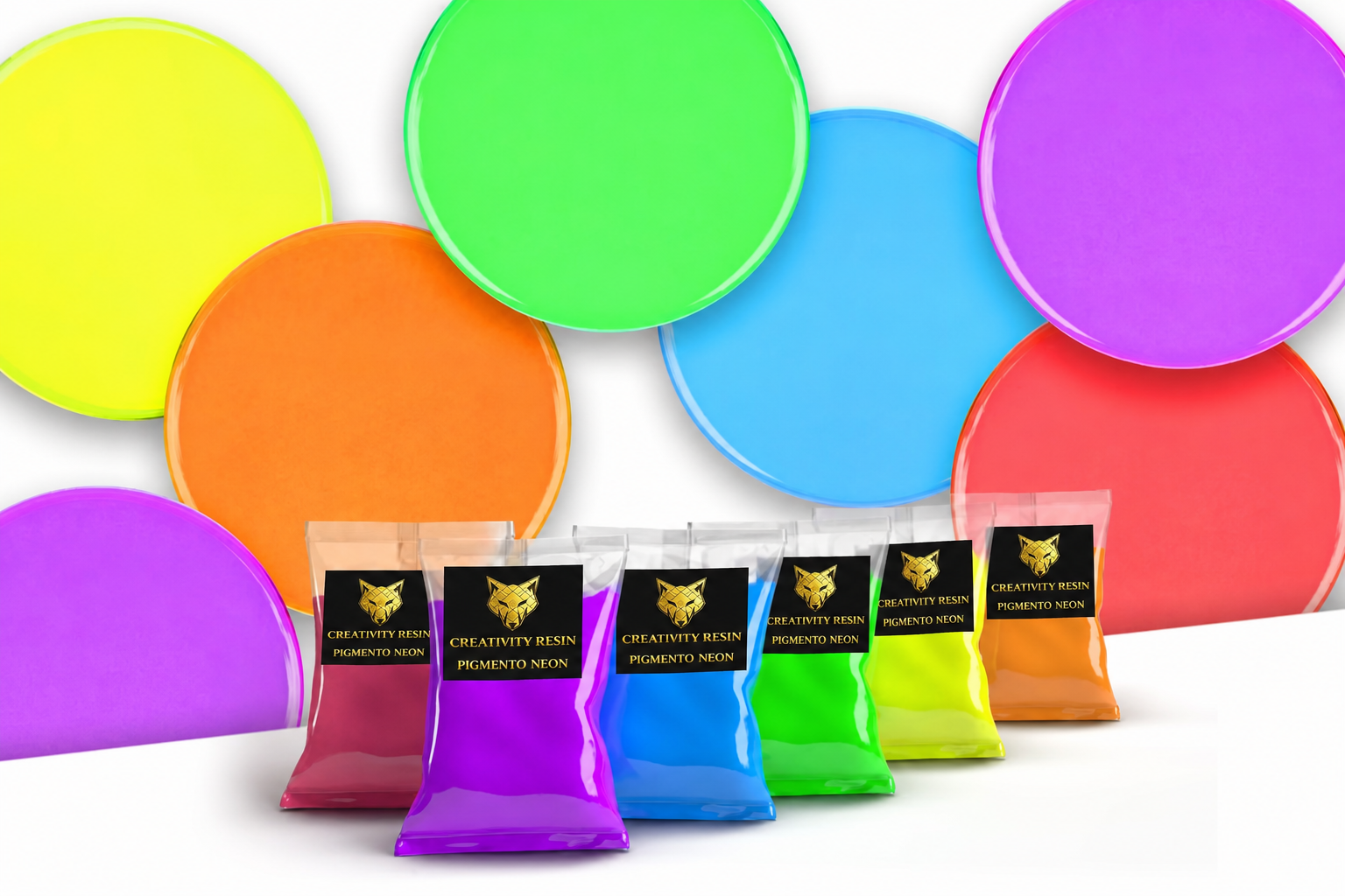 Pigmentos neón Creativity Resin